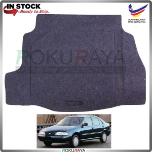 Nissan Sentra B14 Custom Fit 15mm Rear Bonnet Spare Tyre Tire Tayar Cover Back Hard Board Papan (Carpet Wrapped)